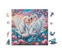 Magic Tree of Life 100 Piece Premium Jigsaw Puzzle Adult Jigsaws Brain Training Hobby Home Decor Winter Gift Unique Shaped Creativity & Gift Giving 28x28cm