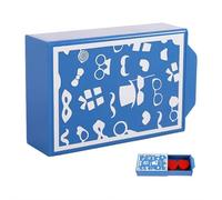 Magic Trick Drawer Box，magic Box for Appear & Disappear Tricks, Magical Illusion Prop With Hidden Secret Drawer for Magicians, Fun Easy Tricks Activity, Imaginative Skillenhancement (Blue)