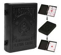 Magic Trick - Illusion Tear Off Poker Magician Box | Fantasy Prop, Restoring Broken Paper Perfect for Stage, Close Up or Party Performances Engaging Accessory Enthusiasts, 3.82x0.79x2.83 inches