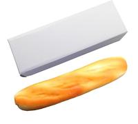 Magic Trick - Produce Bread from Empty Hands - Slow-Rebound PU Realistic Bread Prop with Scent for Gag Pranks - PVC Material