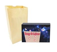 Magic Tricks Bag Appearing Light - 8.07x4.9x0.9in Red Illusion Prop, Portable Stage Surprise Toy, Led Reveal Magic Performance Accessory | Multipurpose Family Parrty Entertainment Mystical Reveal Item
