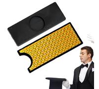 Magic tricks make coin disappear - Magic Vanishing Coin | Slider covers magic box, tricks accessories for kids beginners, magic props on stage, game