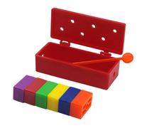 Magic Tricks - Realistic Magician Prop, Rainbow Brick Trick for Men Women, Boys Girls Entertainment, Youth and Teens Family Game, Party Fun Activity, Illusion and Performance Accessory