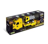 Magic Truck Technic Tow Truck With Dump Truck Top Quality Toy