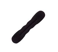 Magic Twist Sponge Clip Foam Donut Hair Band Sponge Hair Styling Donut Bun Maker Ring Sharper Tool Short Type Black..