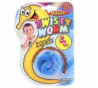 Magic Twisty Wiggly Worm Toy Stocking Filler Bright Colour (Pink)