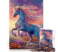 Magic Unicorn Jigsaw 1000 Pieces for Teenagers Brain Exercise DownTime Game Real Challenge Birthday Present (38x52cm)