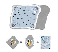 Magic Universal Storage Cloth, Self-Adhesive Makeup Bag, Portable Protective Cosmetic Pouch, Camera Lens Wrap, Stylish Travel Organizer for Beauty Essentials, Travel, Gifts & Daily Use, Seal, 22x24