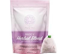 Magic V Steam Yoni Herbs for Cleansing & Tightening Facial Steam at Home Vaginal Steaming Herbs Natural V Steam Herbs 6 Steam Herbal Bags Easier Clean Up
