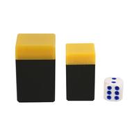 Magic Vision Dice Trick Set - Optical Illusion Magic Toy for Kids and Adults, Novelty PVC Prop, 2pcs