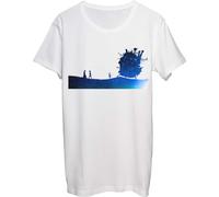 Magic Walking Castle Design Made of Stars Men's T-Shirt bnft White X-Large