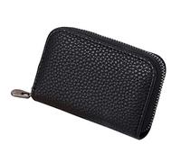 Magic Wallet Fashion Zip ID Long Wallet Plain Women Hasp Purse Multiple Card Slots Clutch Bag Men Mobile Phone Case Women's Purses Red, black, standard size