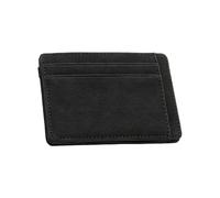 Magic Wallets for Men, Magic Wallet, Minimalist PU Leather Wallet with Magic Clip for Banknotes and Card Holders | Wallet, Credit Card Holder for Men, Coin Purse, Black/White, Consulte la descripción