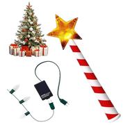 Magic Wand Christmas Light Controller, Musical Led Star Controller, Xmas Decor Gift For Home, Wireless Remote Control Switch Outlet Kit For Christmas Tree Decorations String Light Controllers (1PCS)