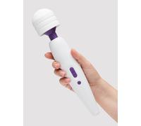 Magic Wand® Classic Extra Powerful Multispeed Rechargeable Wand Vibrator by Lovehoney - White White