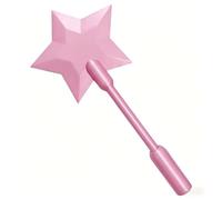 Magic Wand Credit Card Holder, 3D Printed Bank Card Wand Taps to Pay Star Fairy Magic Wands Contactless Payment Card, Novel Gift for Friends, Brothers and Sisters (Pink)
