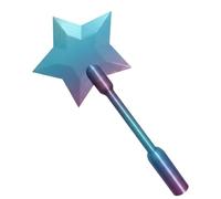 Magic Wand Credit Card Holder,3d Printed Plastic Wand Tap To Pay,Star Magic Wands Contactless Payment Card Holder (blue)