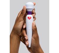 Lovehoney Deluxe Mini Massage Wand Massager for Women with Ergonomic Handle - USB Rechargeable - White