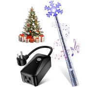 Magic Wand for Christmas Tree Light, Wireless Christmas Tree Wand Remote Control for Christmas String Lights and Decorations Lights Turn On and Off, Surprised for Kids Family Christmas Gift