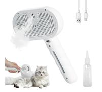 Magic Wand for Pet Hair, 2025 New Pet Spray Hair Removal Comb, Dog Steam Brushs for Shedding, Rechargeable Cat Hair Brush with Spray for Most Long-haired and Short-haired Pets