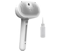 Magic Wand for Pet Hair, Lettuce Pets Steam Brush, Vip Digital Presence Dog Brush, Spray Hair Removal Comb for Dogs, Yopoll Mist Massage Grooming for with Steam (white)