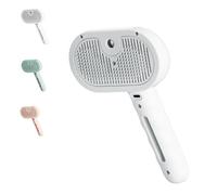 Magic Wand for Pet Hair, Pet Spray Hair Removal Comb with Steamer, Rechargeable Cleaning Spray Comb, for Cat and Dog (White)