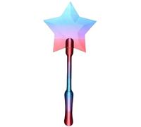 Magic WandsCredit Card Holder - 3D Printed Fun Star Design Stick | Payment Card Holder Wands, Contactless Credit Clip 1 Touch Starlight Magic Tool | Random Gradient Color Accessory for Kids