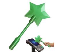Magic WandsCredit Card Holder - 3D Printed Fun Star Design Stick | Payment Card Holder Wands, Contactless Credit Clip 1 Touch Starlight Magic Tool | Random Gradient Color Accessory for Kids