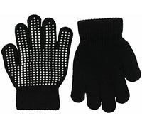 Magic Warm Kids Gripper Gloves in Black, size: One Size