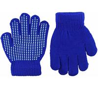Magic Warm Kids Gripper Gloves in Blue, size: One Size