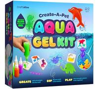 Magic Water Aqua Gel Kit for Kids - Glow in the Dark DIY Squishy Pets Maker
