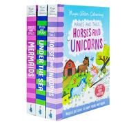 Magic Water Colouring Activity Collection 3 Book Set By Jenny Copper (Horses & Unicorns, Mermaids, Under the Sea)