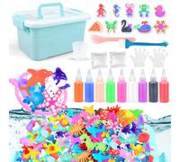 Magic Water Elf Kit for Kids Age 3-9 Year Old Aqua Fairy Water Pets DIY Squishy Maker Aqua Fairy Water Gel Kit for 4 5 6 7 8 Year Old Boys Girls