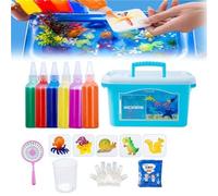 Magic Water Elf Kit,Water Gel Kit For Kids,Aqua Fairy Water Gel Kit,Magic Water Elf Toy Kit,Magic Water Squishy,Diy Squishy Making Kit,Magic Water Elf 3d,Creative Educational Crafts & Art Kit(6 colors