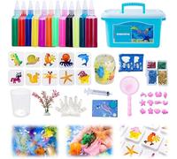 Magic Water Elf Toy Kit with Magic Gels | Magic Water Elfs Kit | (6/8/10/12)Shape Molds Magic Water EIf Kit(12 color)