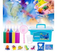 Magic Water Kit DIY Making Kit - Fairy Toy Set, Scoop, Measuring Cup, Manual, Storage Box - Creative Birthday s Crafts Art Kit (5 s)