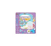 Magic Water Painting Kit | Underwater Colouring Game, 3-in-1 Creative Set | Games, Stickers and Colouring Pictures for Children Aged 3 Years and Above