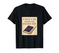 Magic Wisdom A Spell a Day Ancient Spellbook Art T-Shirt
