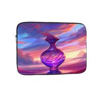 Magic Wishing Bottle Patterned Laptop Sleeve 15 Inch Shockproof for Slim Protective Notebook Computer Bag Briefcase