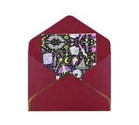 Magic Witch Witchcraft Bohemian Drawing Christmas Card Greeting Card Traditional Pretty Birthday Girl Boyfriend Birthday Christmas