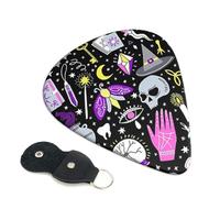 Magic Witch Witchcraft Bohemian Drawing Guitar Pickfor Pickups For Acoustic Electric Guitar Bass Ukulele