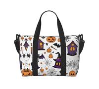 Magic Witch Witchcraft Bohemian Drawing Large Weekender Bag for Travel, Water-Resistant Duffle Bag, Print Adjustable Shoulder Strap,3-5 Day Overnight Bag for Men Women