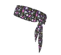 Magic Witch Witchcraft Bohemian Drawing Print Neutral Headband/Sports Belt. The Most fit for Sports, Fitness, Exercise, and Yoga