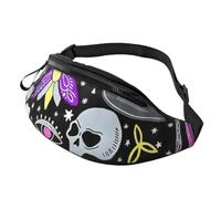 Magic Witch Witchcraft Bohemian Drawing Print Unisex Fanny Pack Waist Bag Lightweight Travel Running Daily Festivals Accessory