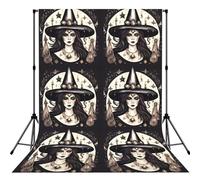 Magic Witch Witchcraft Bohemian Print Backdrop For Photoshoot, Photo Backdrop Background Curtain For Photography Portraits(No Stand)