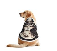 Magic Witch Witchcraft Bohemian Print Dog Vest, Soft Breathable Pet Shirt Clothes Sleeveless Fashion Apparel For Medium Large Breeds