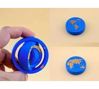 Magic Wizardly World Fidget Spinner, Sensory Stress Relief Orb Ball, Quiet Desk Finger Toy for Kids, Adults, School, Home, Office