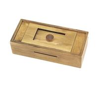 Magic Wooden Puzzle box with Hidden Compartments Difficult Intelligent Brain Teaser Box for Adults for Money Holder Secret Present Surprise