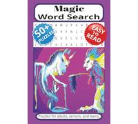 Magic Word Search Puzzle Book: Word Searches with Easy to Read Print about Magic, Mystic, Wizardry, Witchcraft and More | 6x9 inches, 110 pages | 50+ ... Gift for Vacations, Holidays and Free Times