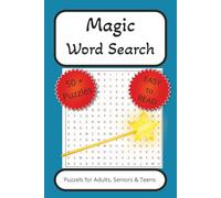 Magic Word Search Puzzle Book: Word Searches with Easy to Read Print about Magic, Witchcraft, Spiritual and More | 6x9 inches, 110 pages | 50+ Puzzles ... Gift for Vacations, Holidays and free time